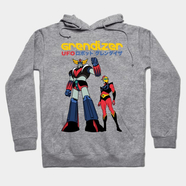 Grendizer - ufo robot Hoodie by redwane